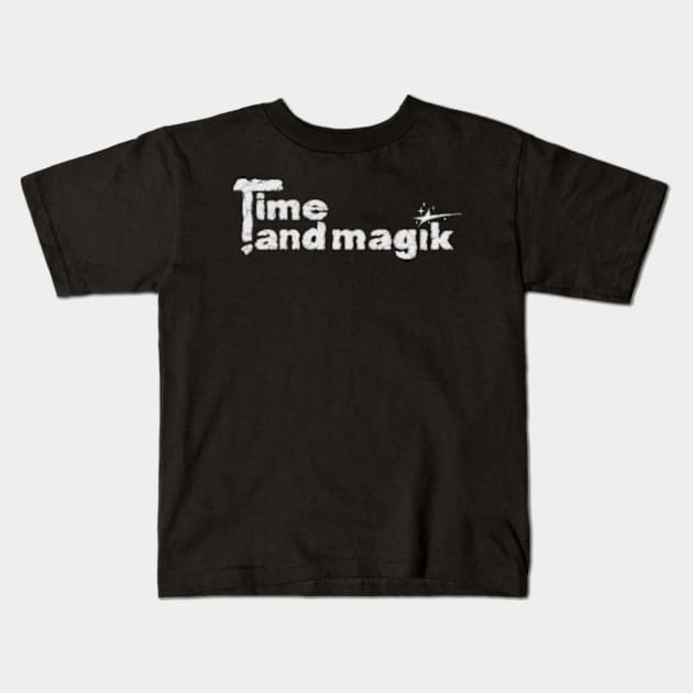 Time and Magik Kids T-Shirt by iloveamiga